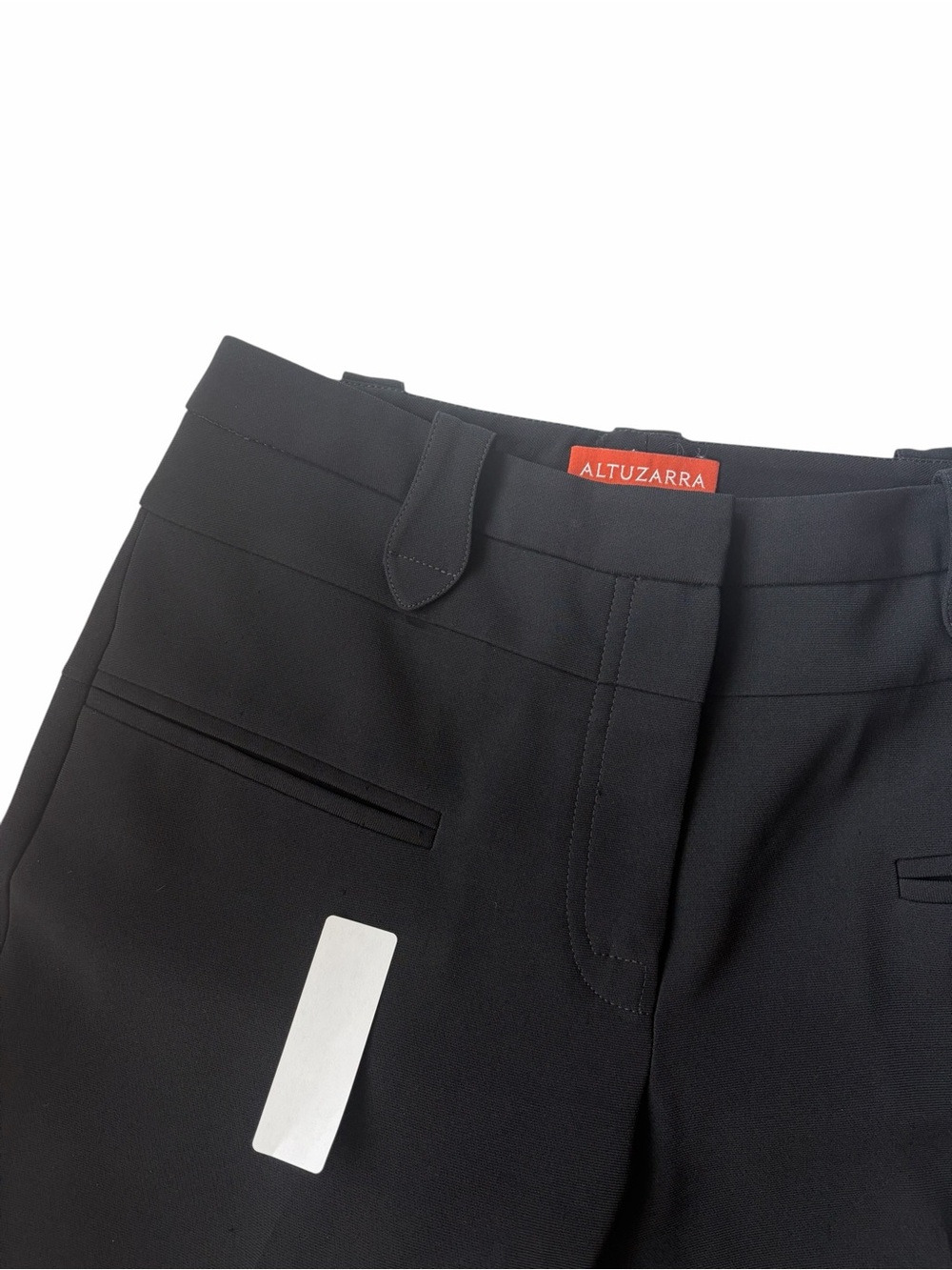 Altuzarra Serge Black Flared Tailored Pants - Picture 8 of 9